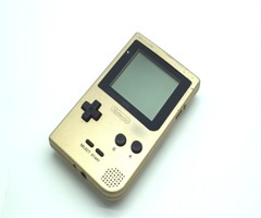 Nintendo Game Boy Pocket (Gold, MGB-001)
